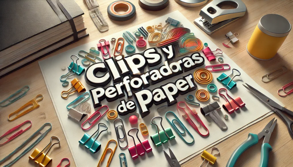 Cilps y Perforadoras de Papel