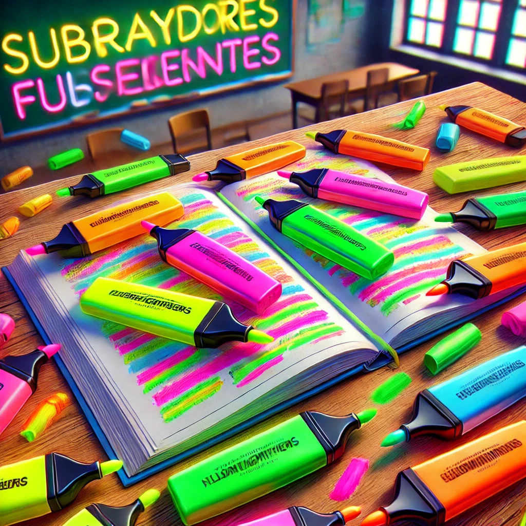Subrayadores Fluorescentes
