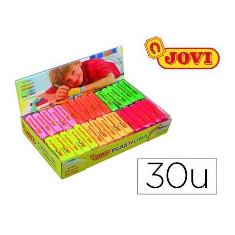 plastilina-jovi-fluorescentes-pequenas-caja-de-30-unidades-colores-surtidos-79349