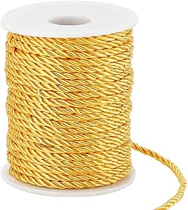 Cordón trenzado de oro