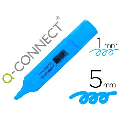 rotulador-fluorescente-q-connect-azul-26008