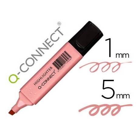 rotulador-q-connect-fluorescente-pastel-color-rosa-152530