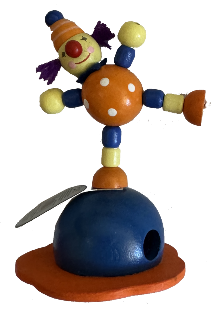 sacapuntas de payaso