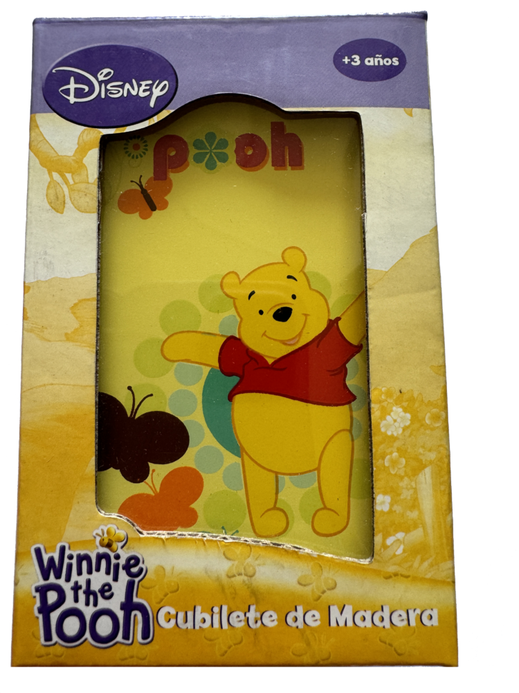 Cubilete madera Winny the Pooh Disney