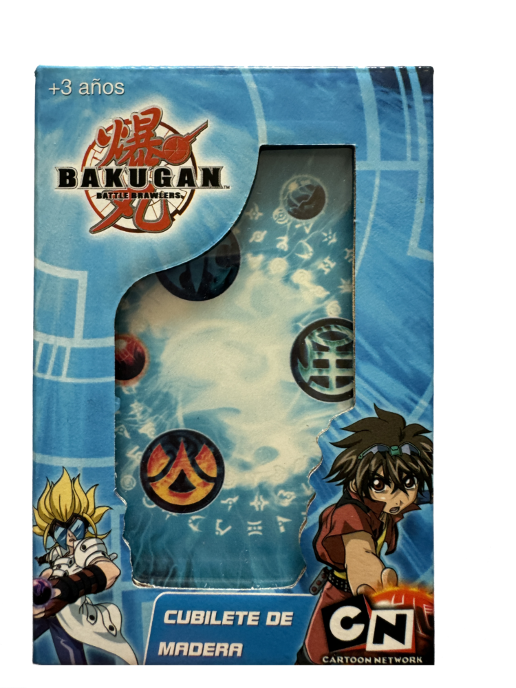 Cubilete madera Bakugan CN