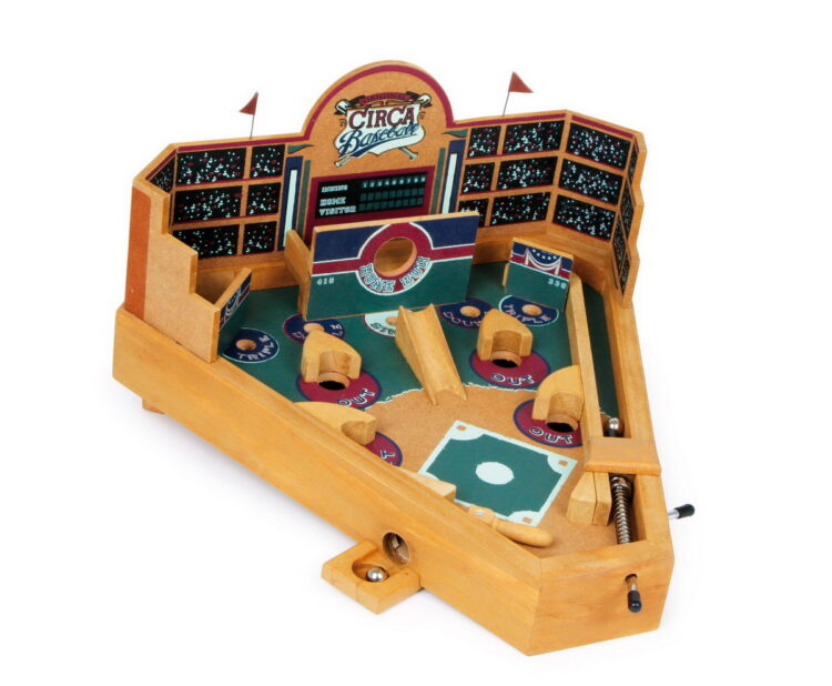 Pinball madera estilo baseball