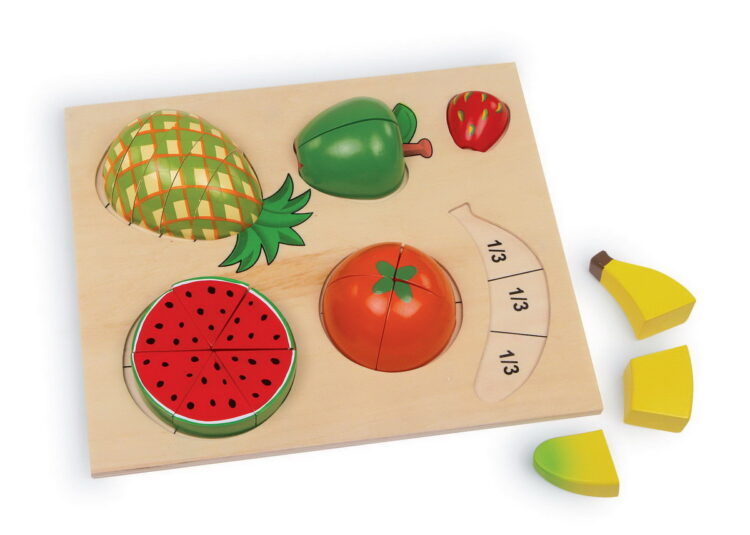 Puzle Reparte frutas