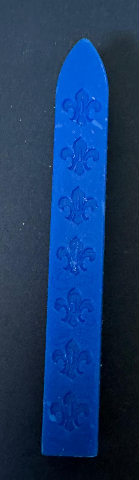 Barra de lacre azul oscuro