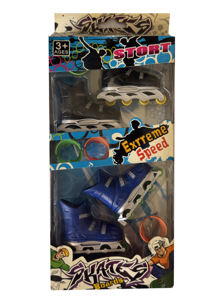 Inline skates azules y negros