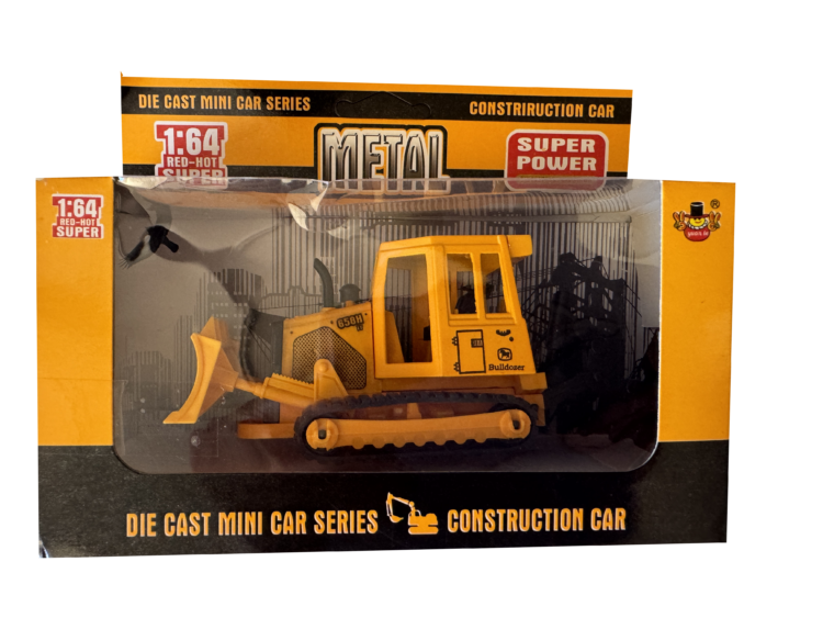 Bulldozer metálico