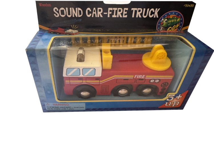 Coche de bomberos con sonido
