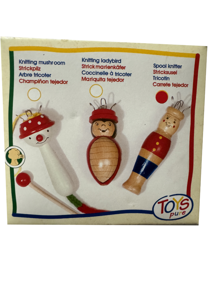 Set tejedor de madera