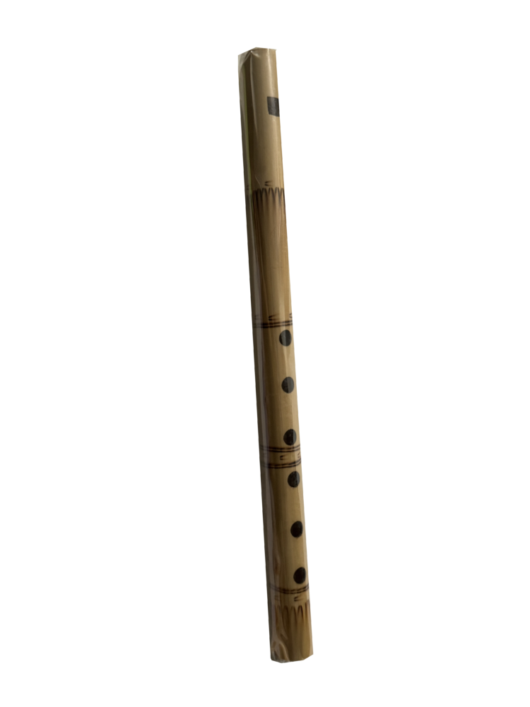 Flauta bambú artesanal