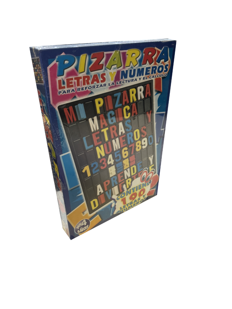 Pizarra letras y números