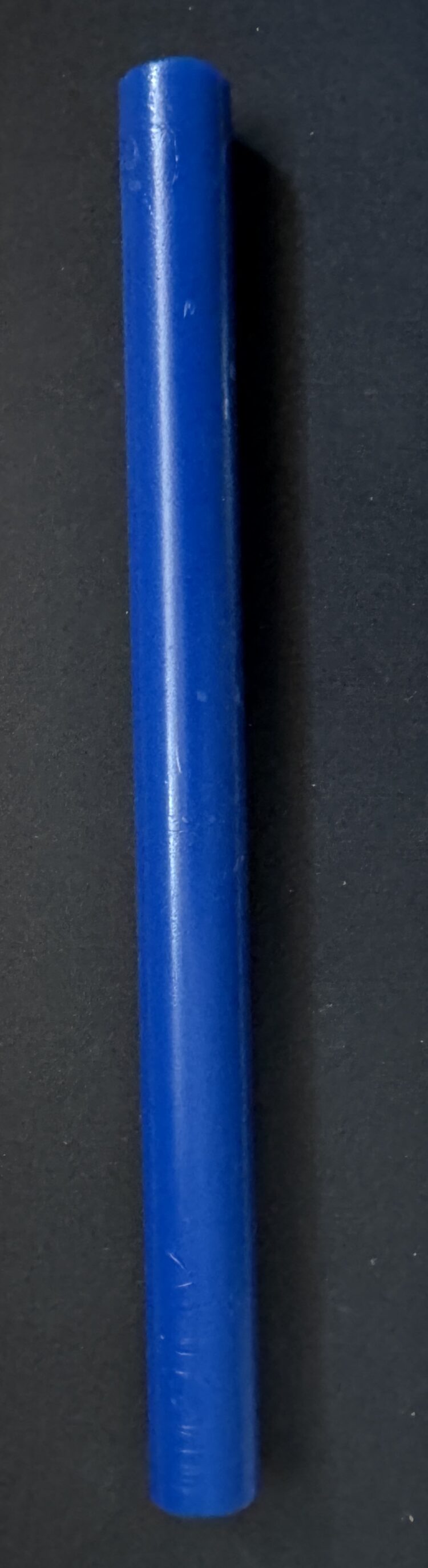Barra de lacre redonda azul