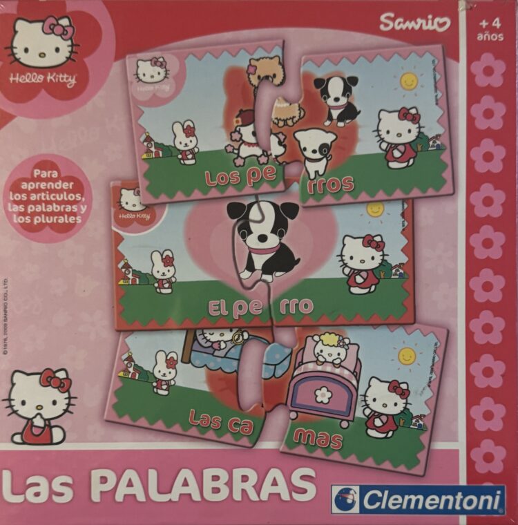 Las palabras asociativo Hello Kitty de Clemetoni