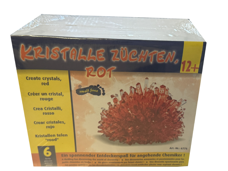 Crea cristales rojo