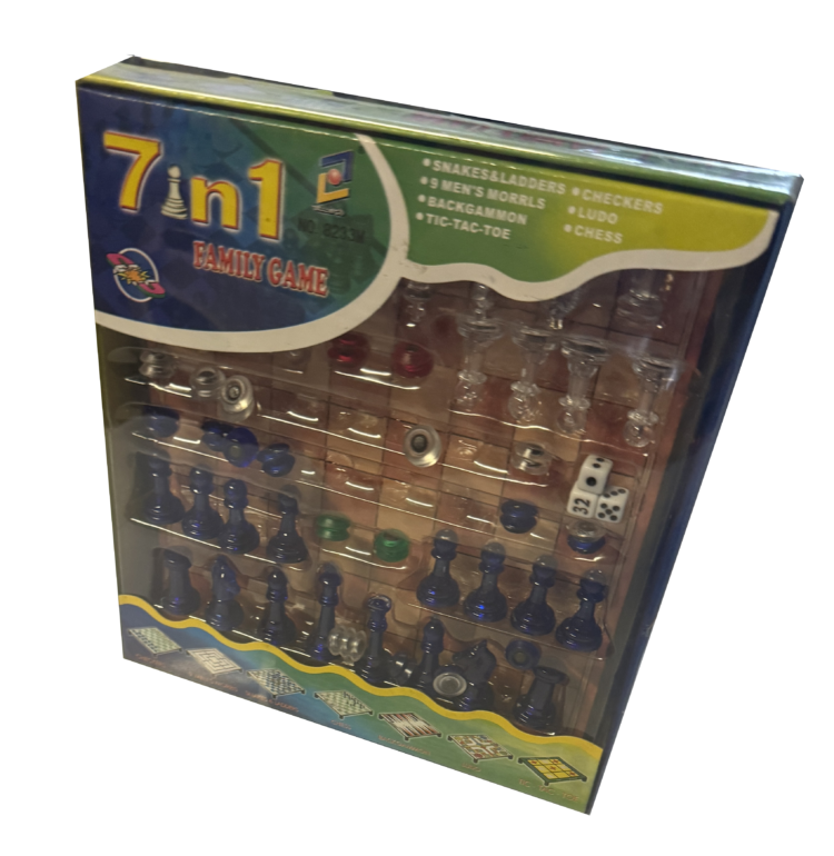 Set juegos de mesa 7 en 1