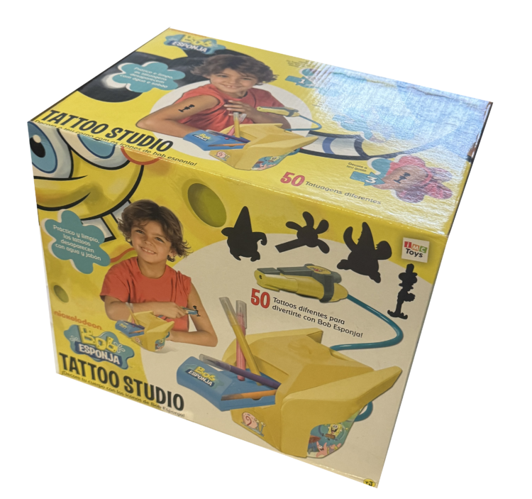 Tatto estudio Bob Esponja