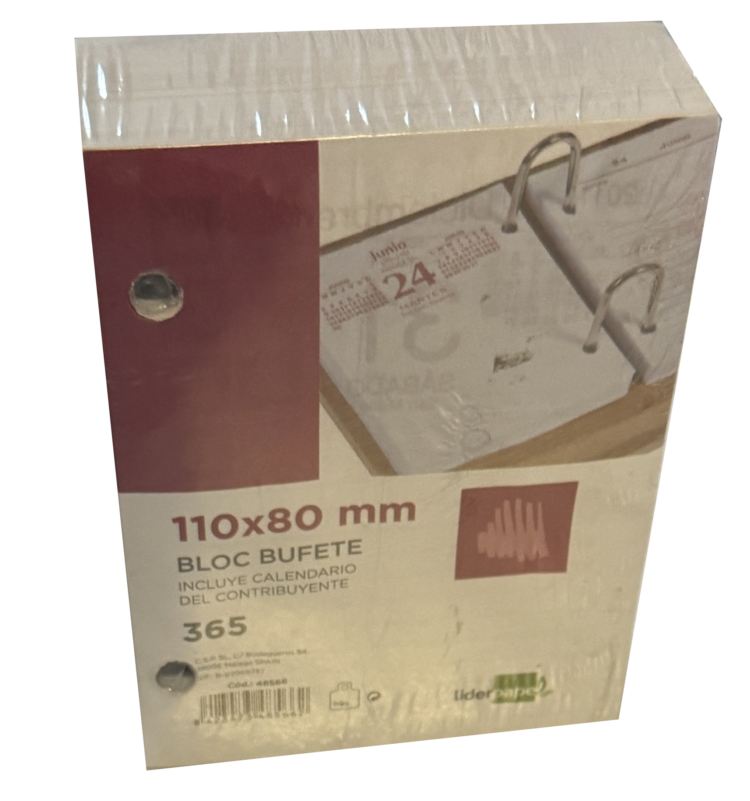 Bloc bufete 110 x 80 mm