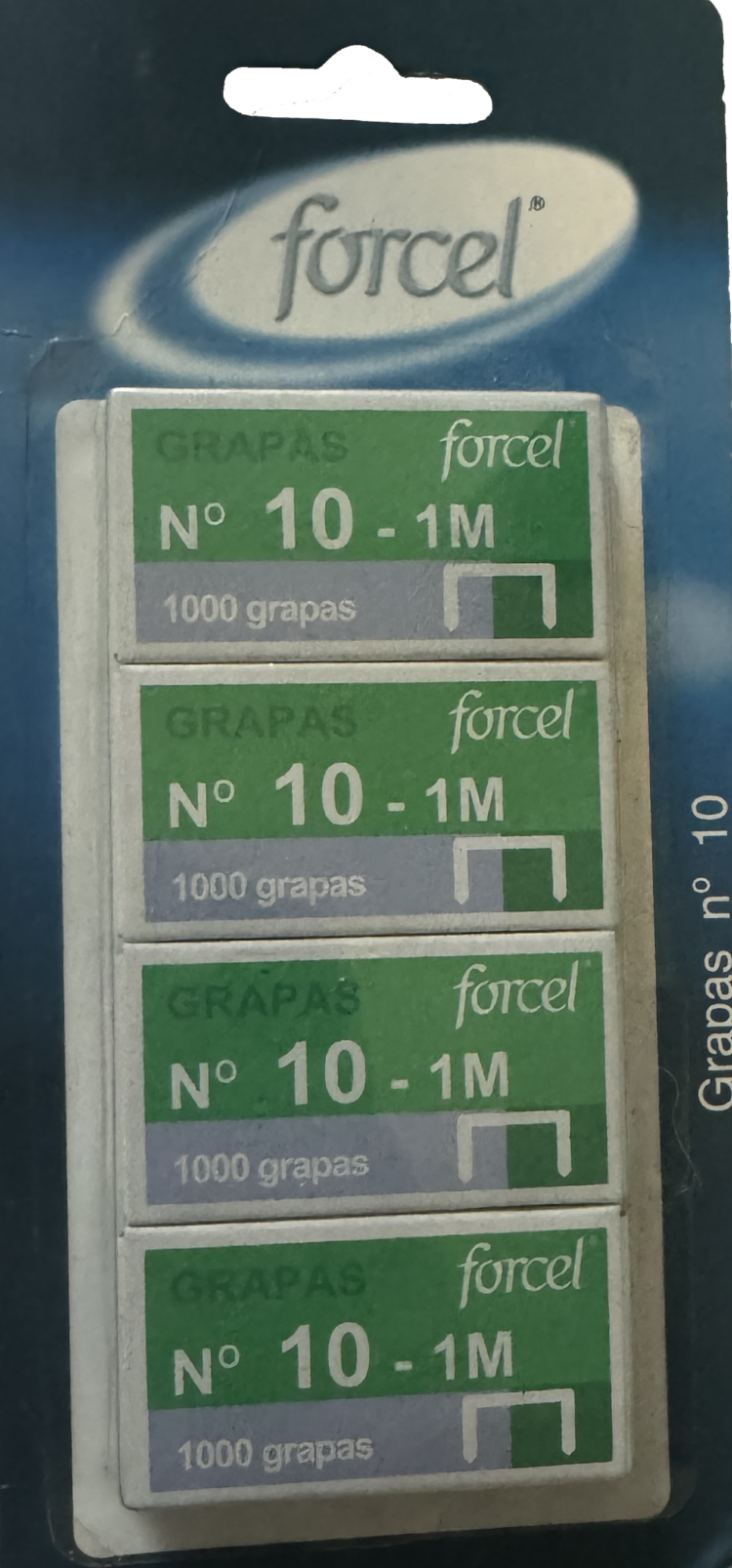 Pack grapas 3 unidades 1000 unidades N10