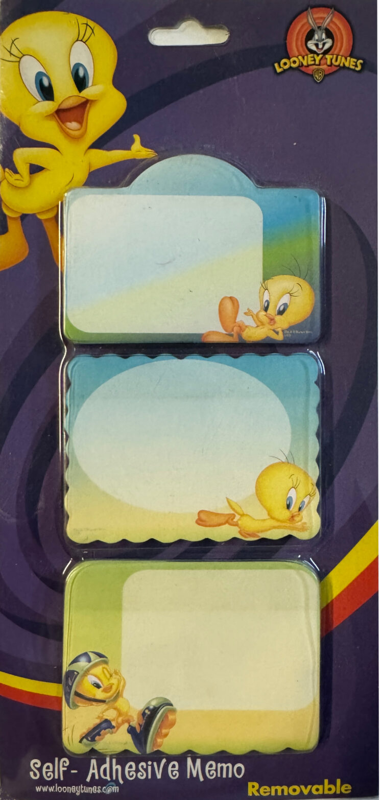 Blister etiquetas adhesivas Looney Tunes