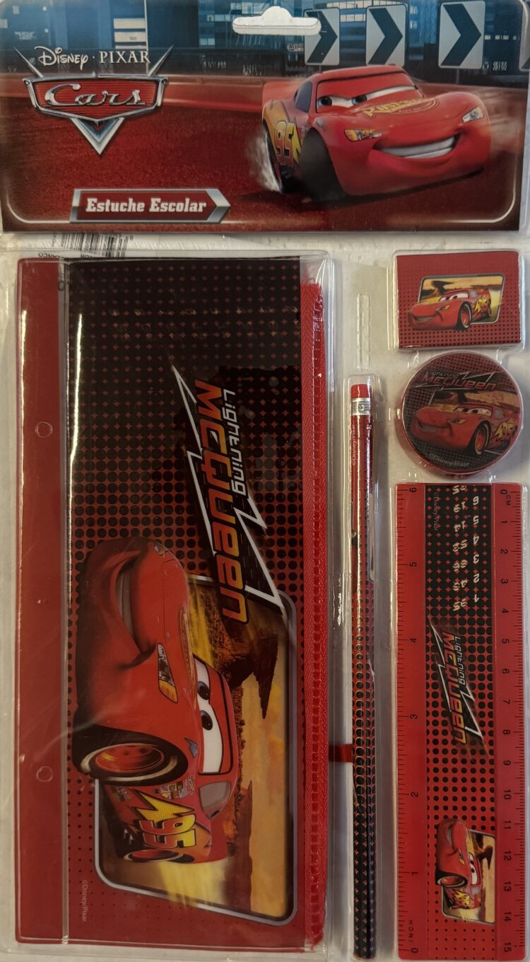 Set escritura Cars Disney