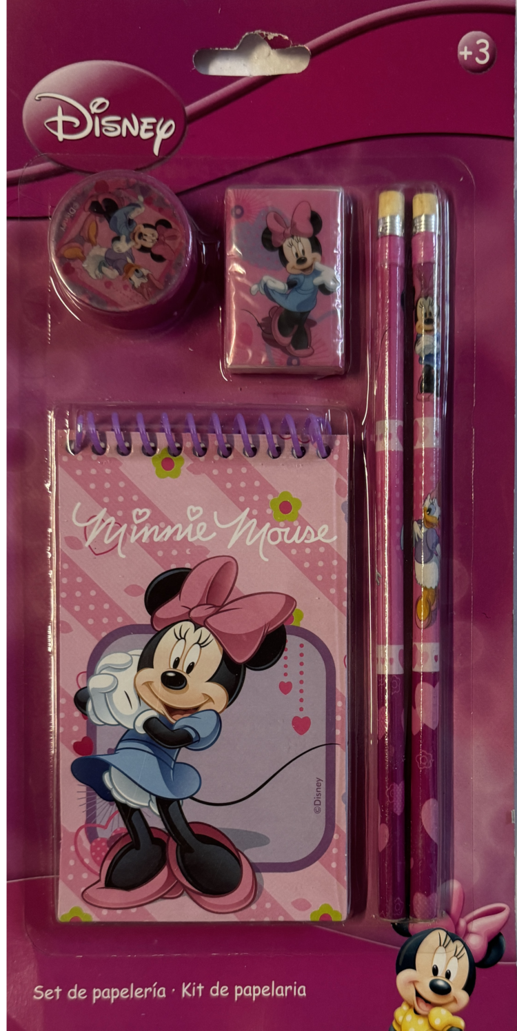 Set escritura Minnie & Daisy Disney