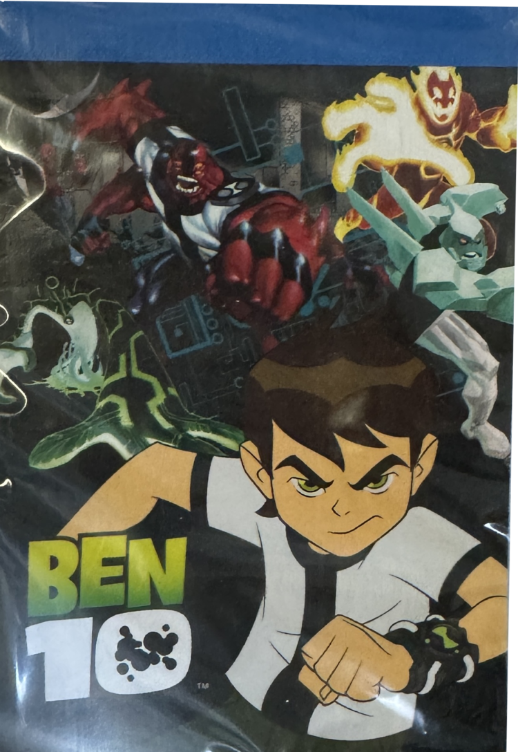 Bloc de notas Ben 10 Cartoon network