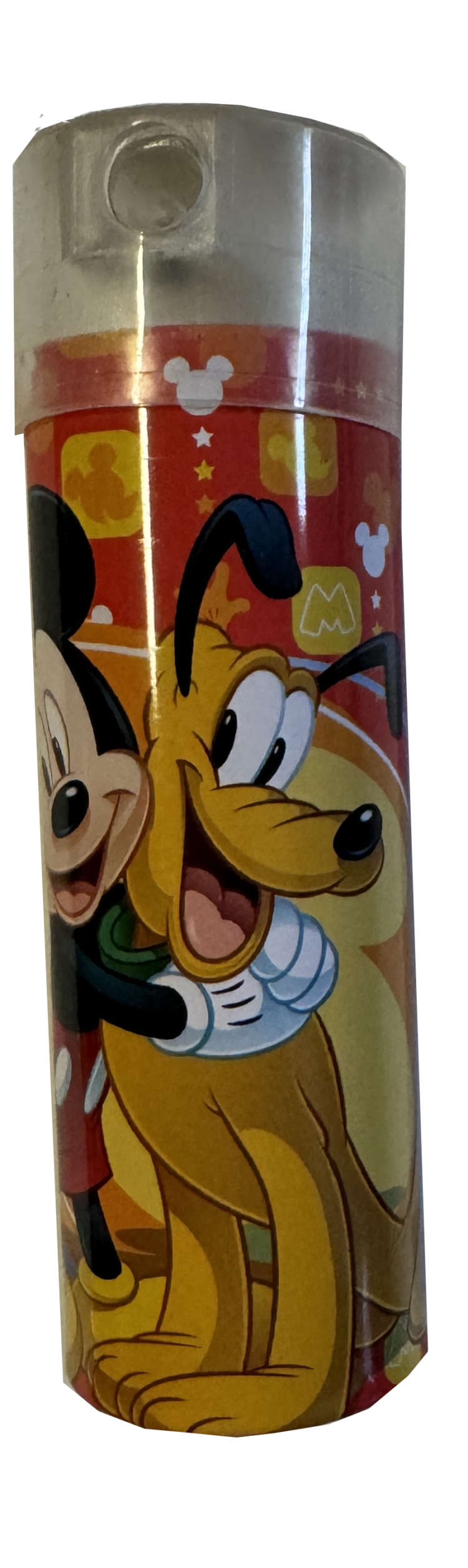 Mini portalápices con lápices Disney Pluto y Mickey