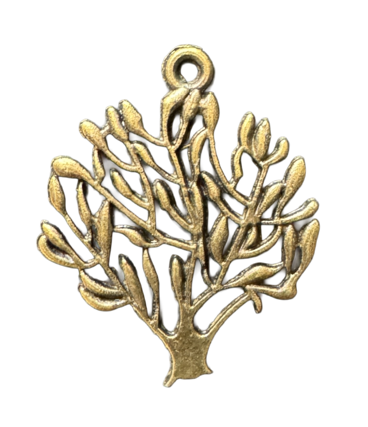 Abalorio arbol de la vida bronce