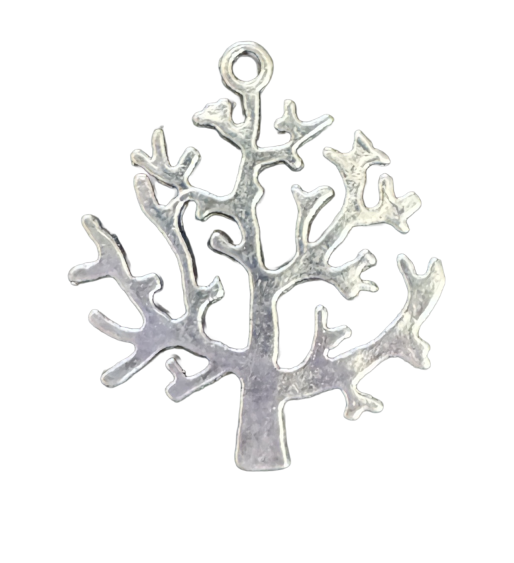 Abalorio árbol de la vida plata