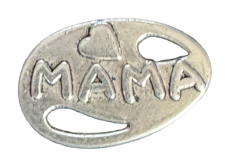 Pegatina chapa mamá