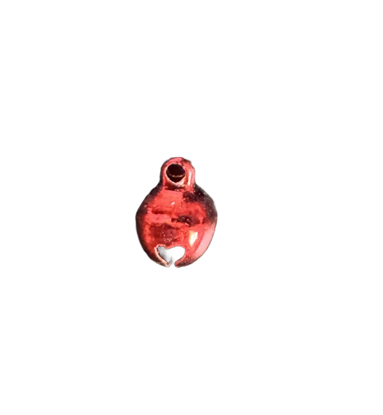 Mini cascabel rojo