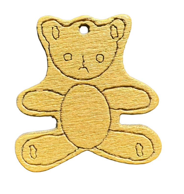 Osito de madera mini