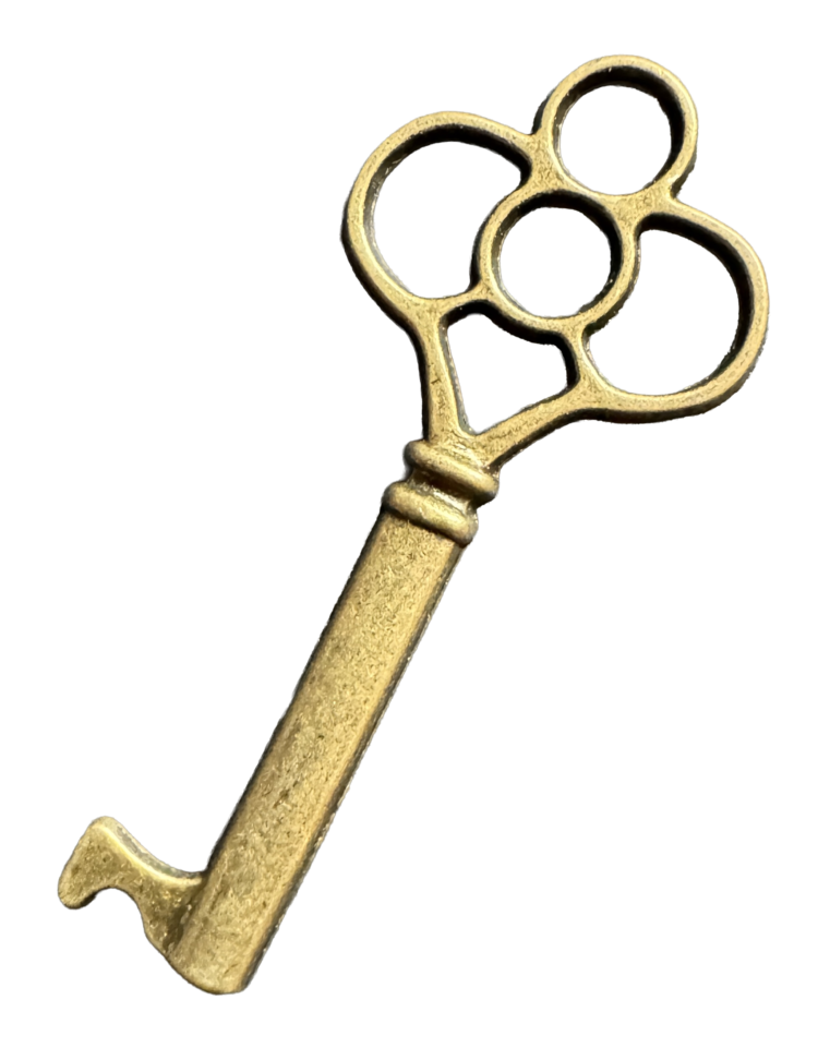 Llave de metal