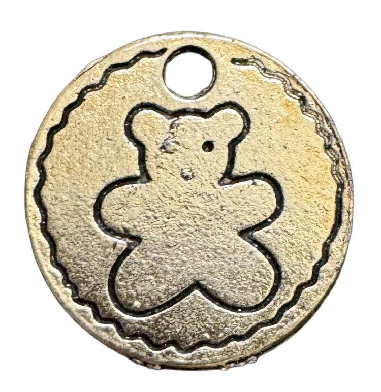 Moneda oso metal