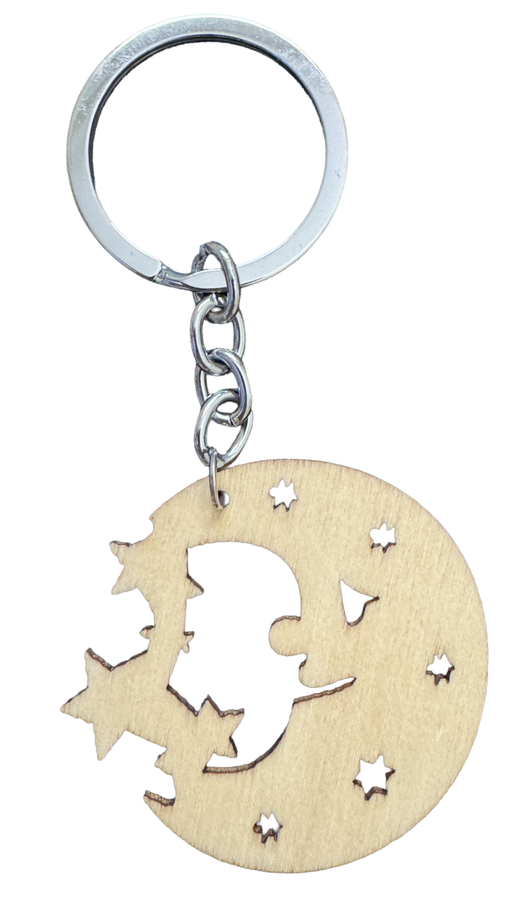 Llavero luna