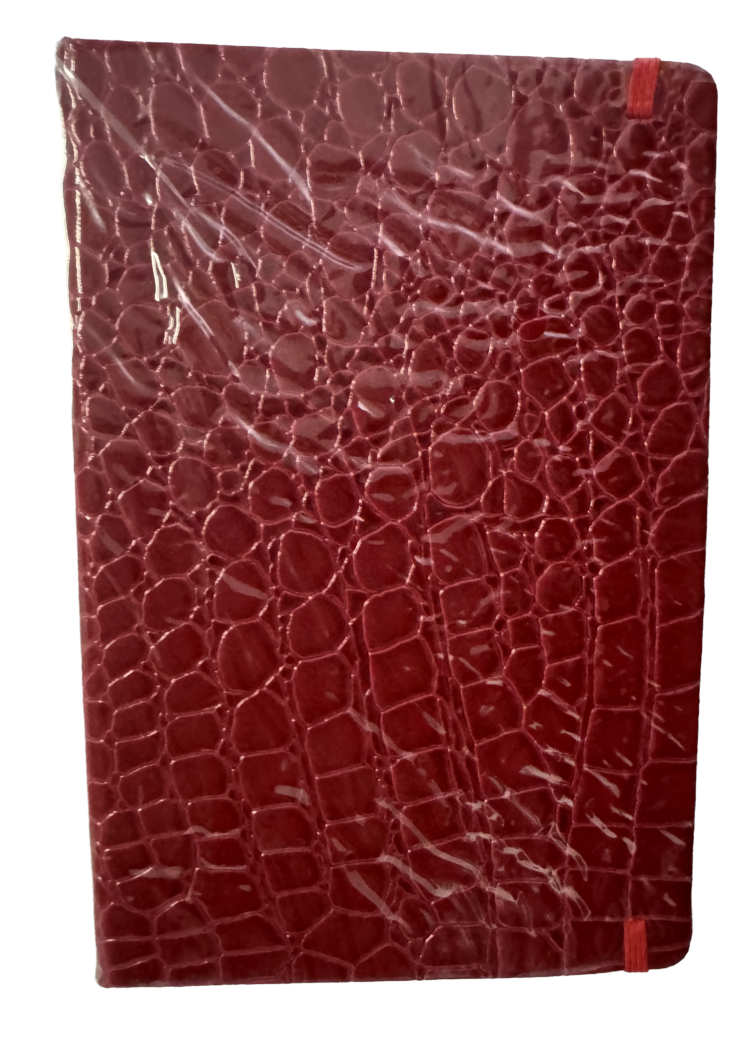 Libreta A5 diseño roja