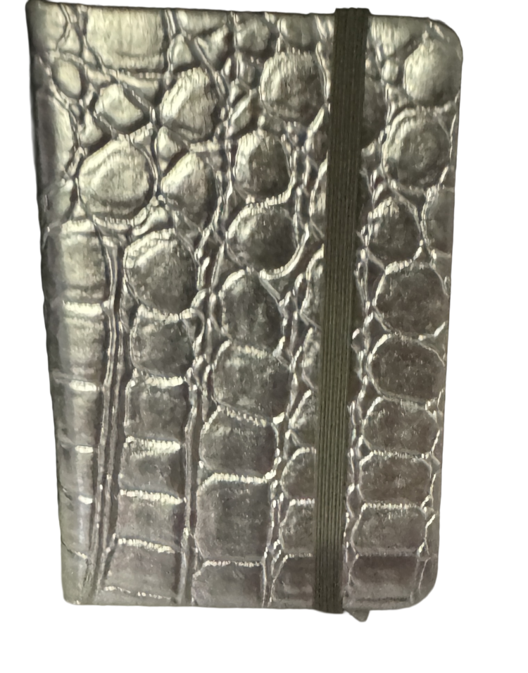Libreta diseño plata