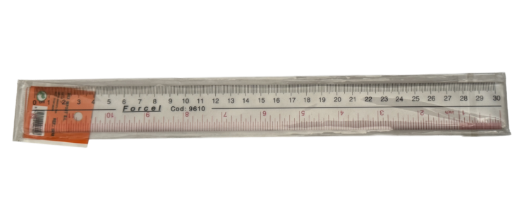 Regla trasparente 30 cm