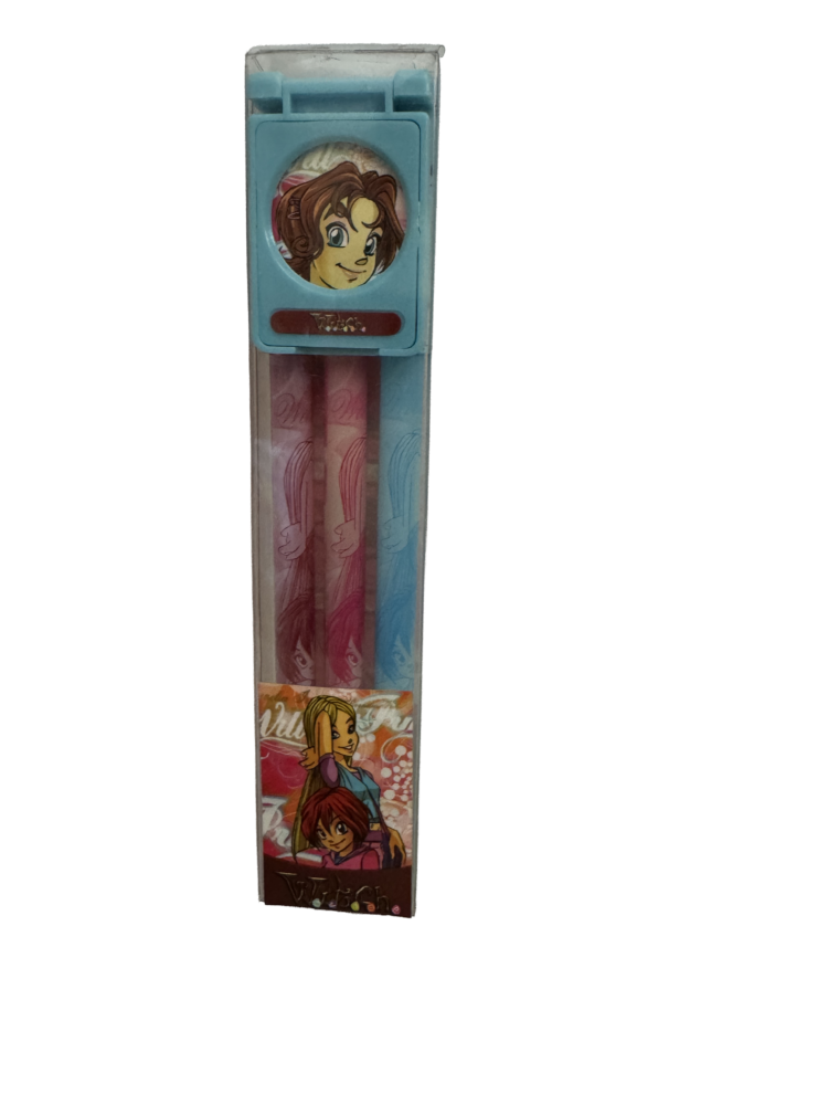 Blister boli mas 2 lápices Witch con portafoto