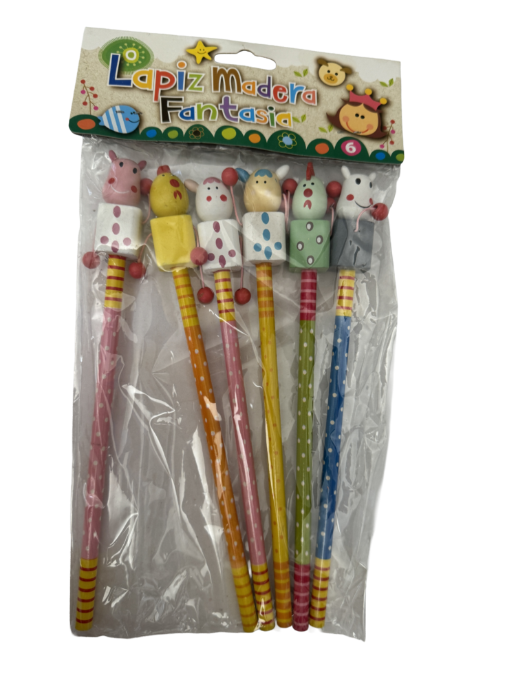 Set lápices de madera