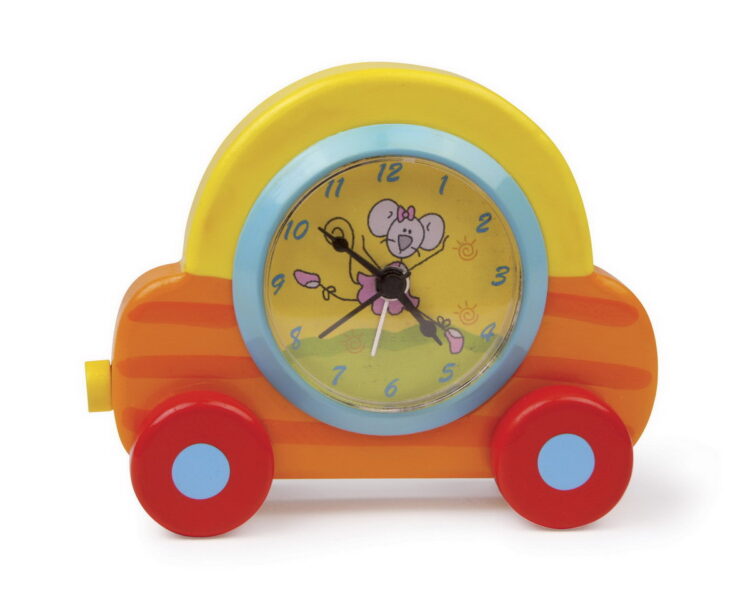 Reloj de madera coche L