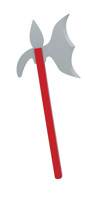Hacha madera L