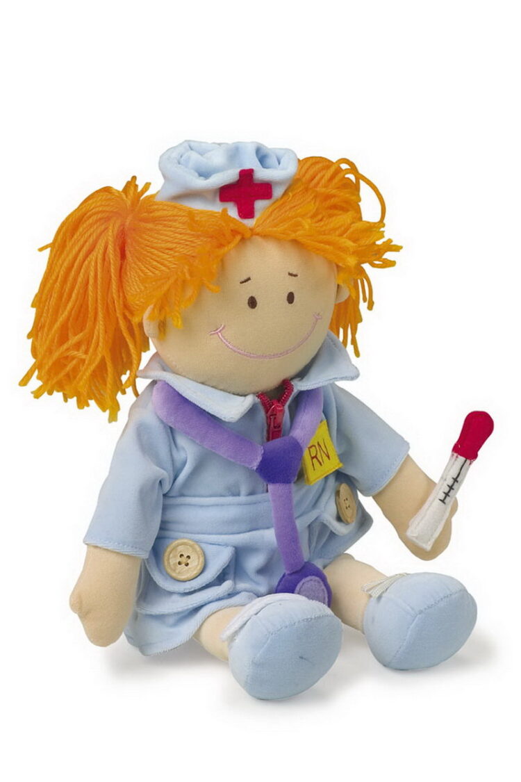 Peluche enfermera L
