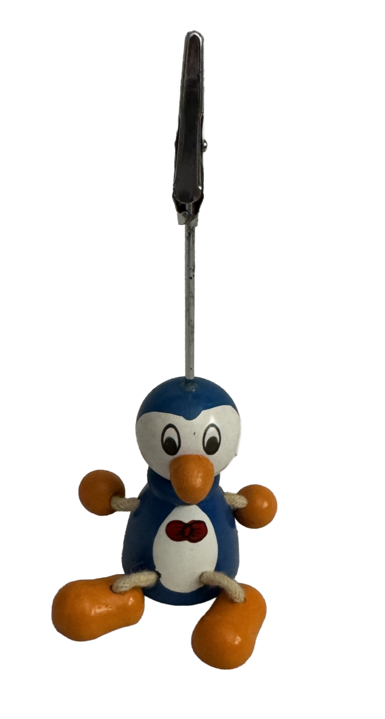 Soporta notas pingüino
