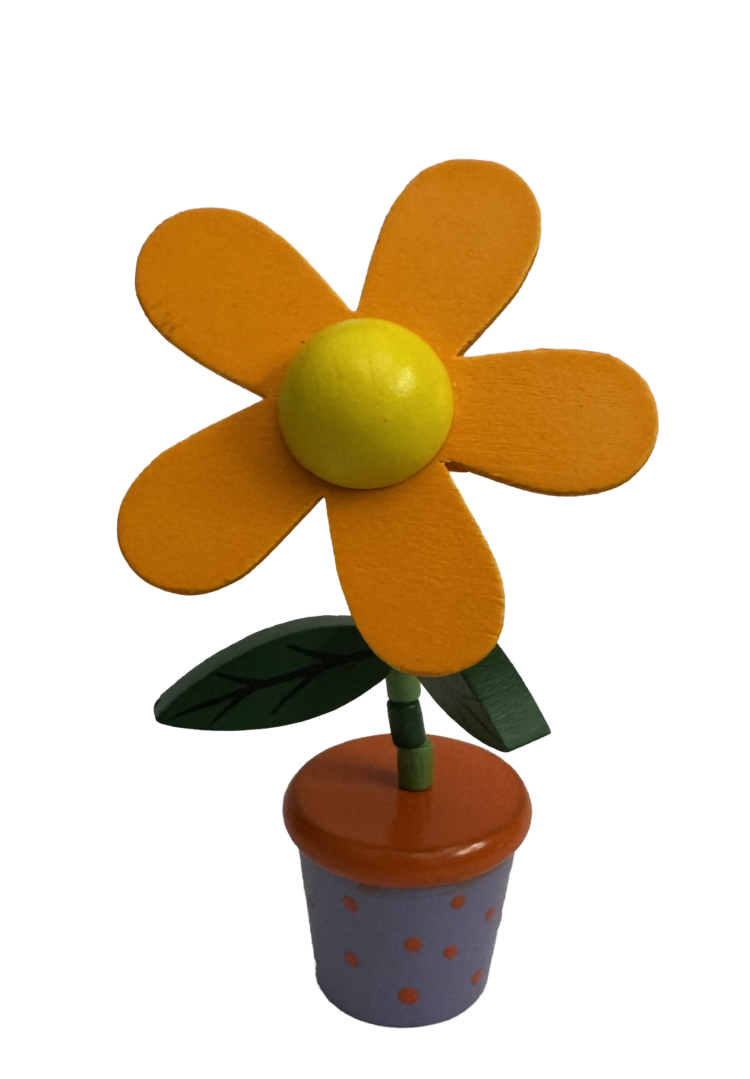 Maceta flores para apretar