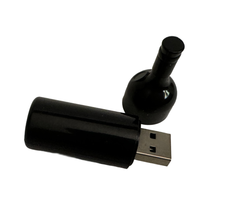 Botella vino pendrive