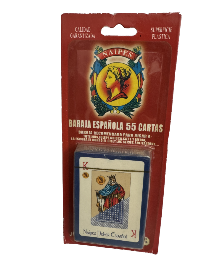 Baraja cartas española 55 cartas